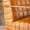 BUTACA ASTON CUERO ITALIANO CARAMELO en Marrón - Butacas, banquetas y puffs, Uruguay | La Iberica, vista 10 de 22