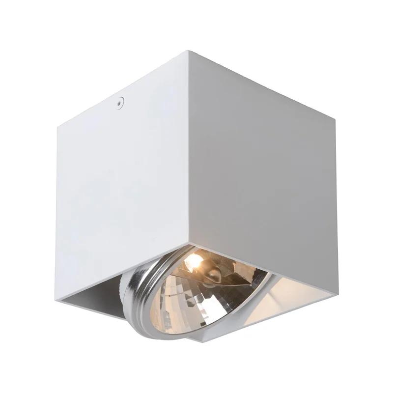 Downlight Lux Cuadrado AR111 Machado Blanco en Blanco - Lámparas colgantes, Uruguay | Serlux, vista 3