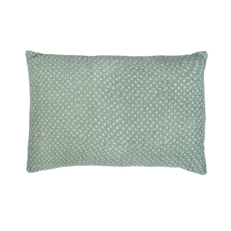 Almohadón Viscosa Verde Wishaw en Verde - Textiles, Uruguay | Divino