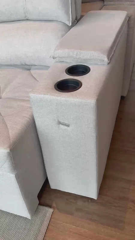 Sofa Otto 260CM - Retractil/Reclinable en Beige - Sillones y sofás, Uruguay | Balton, vista 23