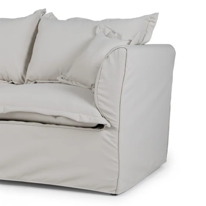Sofá Marco con Funda - Tela Rústica - 2 cuerpos - 316/25 (Beige) en Beige - Sillones y sofás, Uruguay | Nyr, vista 4
