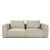 SOFA CORSO 236X105X80CM TELA GRIS CLARO - Sillones y sofás, Uruguay | Vinibel, vista 1 de 2