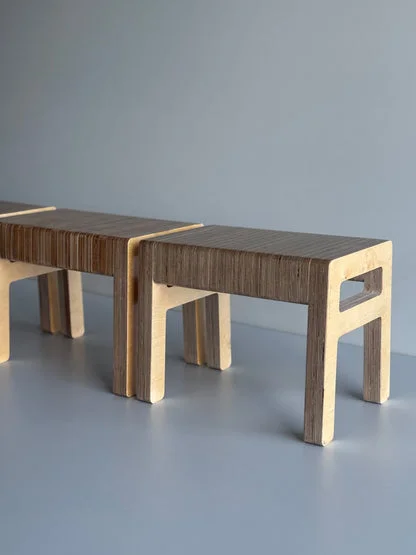 Banco Sophie en Madera natural - Butacas, banquetas y puffs, Uruguay | La Pieza, vista 5