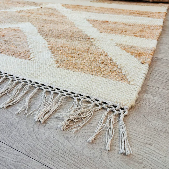 Alfombra rectangular en fibra Magnolia 200x140cm en Multicolor - Textiles, Uruguay | Alta Gracia Deco, vista 2