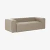 Sofá Blok 3 plazas - beige 240 cm en Beige - Sillones y sofás, Uruguay | Kavehome, vista 1 de 7