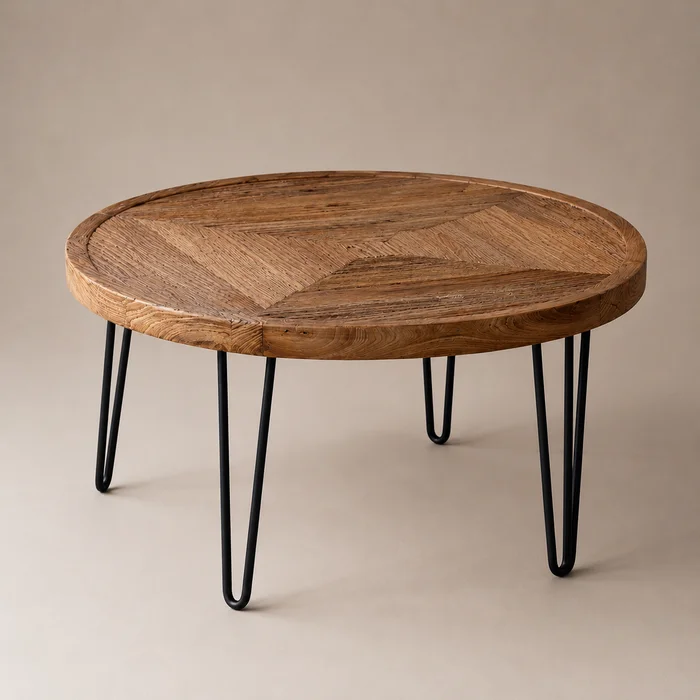Mesa madera redonda KENYA en Elegir - Mesas de living, Uruguay | Simple Deco, vista 3