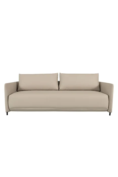 SOFA AFAGO 210X83X78CM TELA SIMIL CUERO C3149 - Sillones y sofás, Uruguay | Vinibel