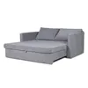 Sofá Cama Poliana - Tela Microfibra - Cora 06-153 (Grafito) en Gris - Sillones y sofás, Uruguay | NYR, vista 3 de 7