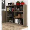 Biblioteca baja 120x108x30 NOGAL - Living, Uruguay | Que Sal Muebleria, vista 6 de 9