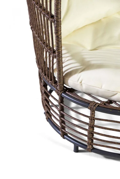 POLTRONA COCO 2161L (D#) 88X79X141H CM en Marrón - Muebles para el exterior, Uruguay | Vinibel, vista 3