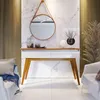 Recibidor Classic - Off White y Natural en Blanco - Aparadores y recibidores, Uruguay | NYR, vista 2 de 2