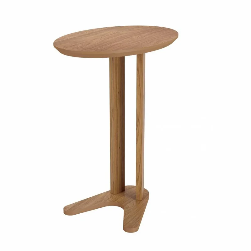 Mesa Auxiliar Roberta Para Sofá 60cm 100% MDF en Madera natural - Mesas de living, Uruguay | Balton, vista 3