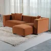 Sofá Nashville - Terracota - Chaise izquierdo en Marrón - Sillones y sofás, Uruguay | Walnut, vista 3 de 4