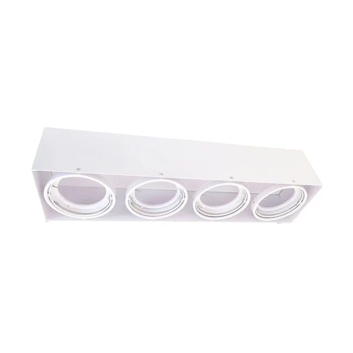 Luminaria de Techo Cuadruple AR111 Blanco en Blanco - Lámparas colgantes, Uruguay | Serlux, vista 2