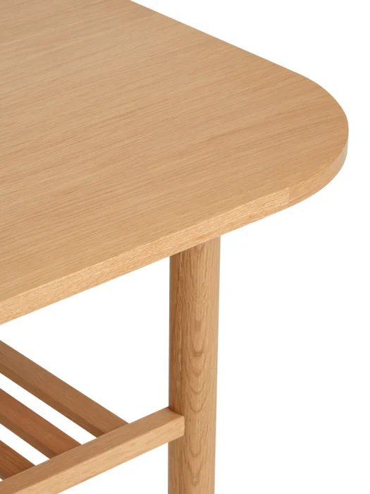 Mesa de centro LYNGVIG 60x110 c/estante roble nat en Madera natural - Mesas de arrimo, Uruguay | JYSK, vista 3