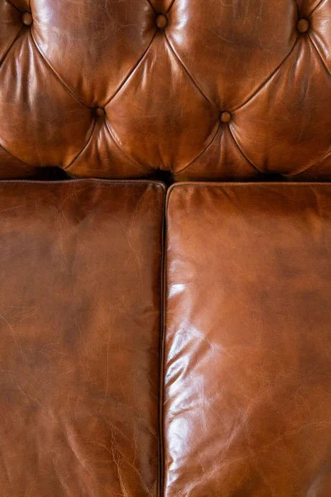 SILLON CHESTERFIELD - CUERO ITALIANO - XL en Marrón - Sillones y sofás, Uruguay | La Iberica, vista 7