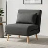 Sillon cama Trifold 1 cuerpo - Gris en Gris, Uruguay | La Cueva Muebles, vista 2 de 18
