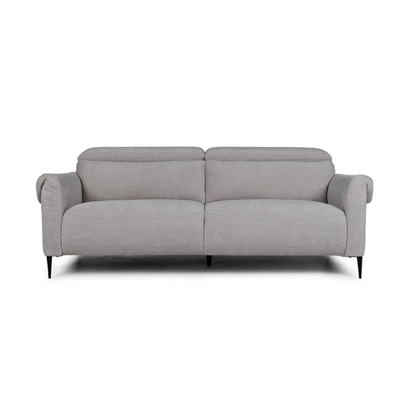 Sofá Matteo - Tela Microfibra - 3 cuerpos - 315-15 (Greige) en Beige - Sillones y sofás, Uruguay | Nyr, vista 5