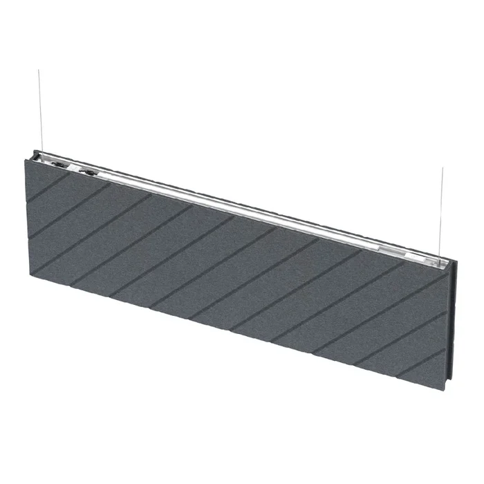 Luminaria de Suspender Acústica Atom 120cm Gris CCT en Gris - Lámparas colgantes, Uruguay | Serlux, vista 2