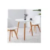 Mesa Redonda EAMES Blanca en Mesa Redonda EAMES Blanca - Mesas de comedor, Uruguay | Finkel, vista 3 de 3