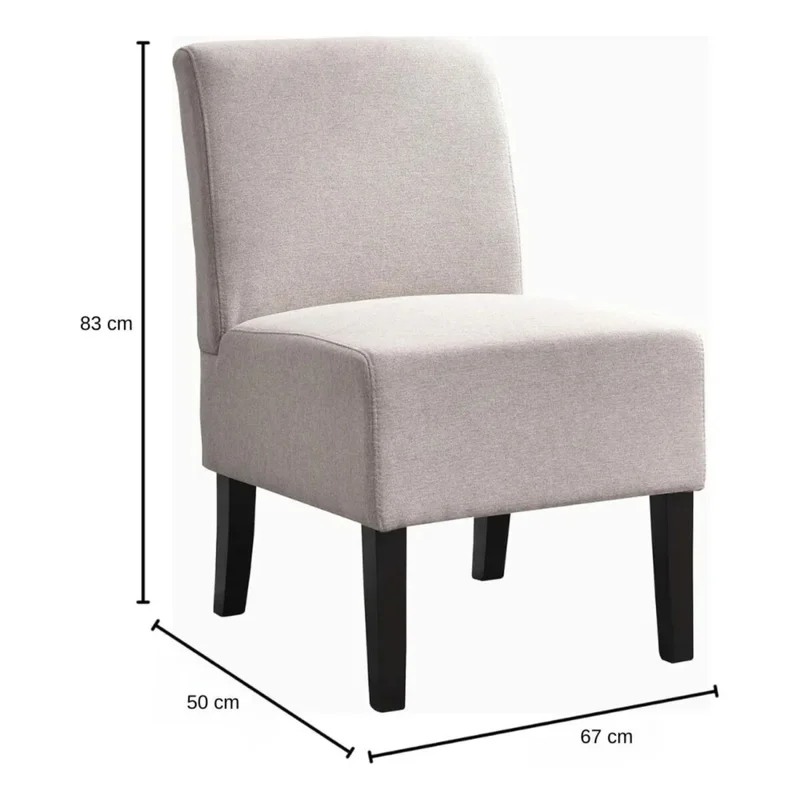 Promo 2 Butaca Samantha en Gris - Butacas, banquetas y puffs, Uruguay | La Cueva Muebles, vista 4