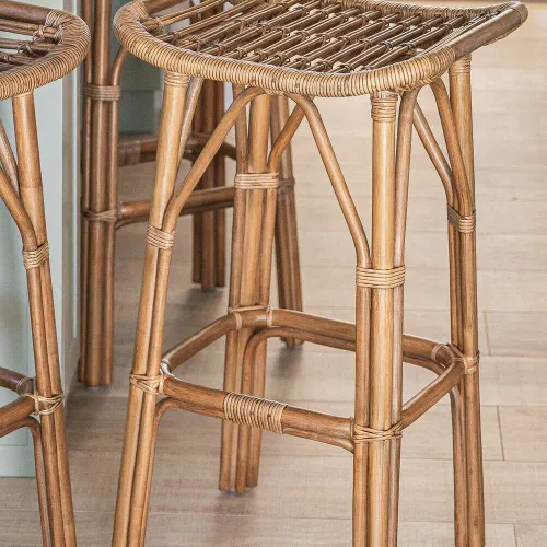 BANCO DE BAR - RATTAN - SIKA DESIGN - Sillas, Uruguay | La Iberica
