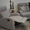 Reclinable Fine 1 cuerpo, gris — Serra Amoblamientos en Gris - Sillones y sofás, Uruguay | Serra Amoblamientos, vista 1 de 3