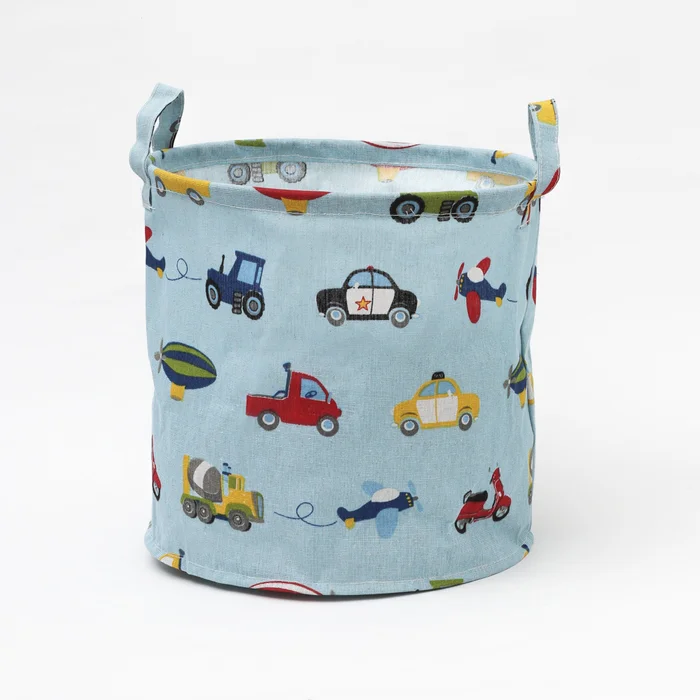 Cesto De Tela Infantil Chico en Celeste - Canastos, Uruguay | Tiendas Montevideo, vista 2