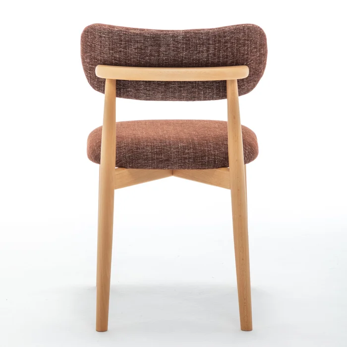 Silla De Comedor Madera Naranja Sarah en Marrón - Sillas, Uruguay | Divino, vista 7