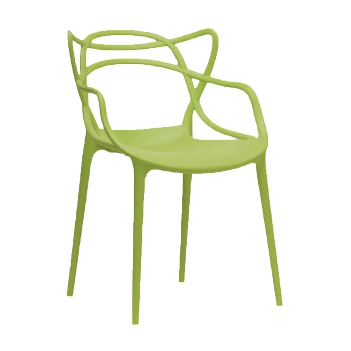 Silla Loop Apilable en Verde - Sillas, Uruguay | Unsi