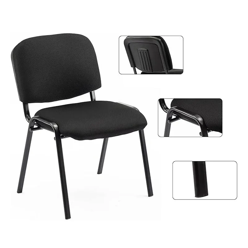 Silla de Oficina Fija Apilable Tapizada - Work - Escritorios y sillas de escritorio, Uruguay | Delta Center, vista 3