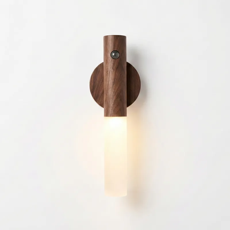 Aplique de Pared Sense Wood en Marrón - Iluminación, Uruguay | La Perla