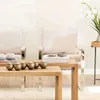 PIE DE CAMA / MESA ANGOSTA / BANCO OLMO NATURAL - 1.10 X 0.35 MTS en Madera natural - Butacas, banquetas y puffs, Uruguay | La Iberica, vista 17 de 19