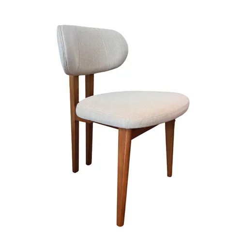 SILLA LUIZA MADERA TELA 3008 52X60,5X82H - Sillas, Uruguay | Vinibel
