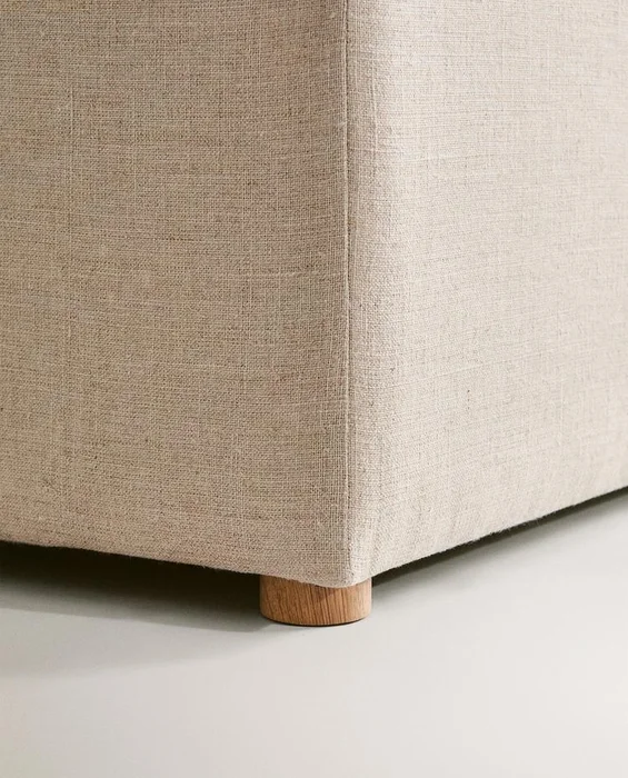BANCO ALMACENAJE GRANDE en Beige - Butacas, banquetas y puffs, Uruguay | Zara Home, vista 7