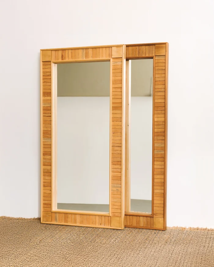 ESPEJO TRAMANDAÍ 180x90 en Madera natural - Espejos, Uruguay | Fundamento Muebles, vista 2