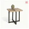 Mesa De Living Lateral - Arrime Madera-y-metal Natural-beige Madison Natural en Madera natural - Mesas de living, Uruguay | Divino, vista 4 de 4