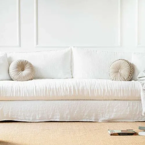 SILLON ALMA XL LINO BLANCO - 2.80 MTS - Sillones y sofás, Uruguay | La Iberica