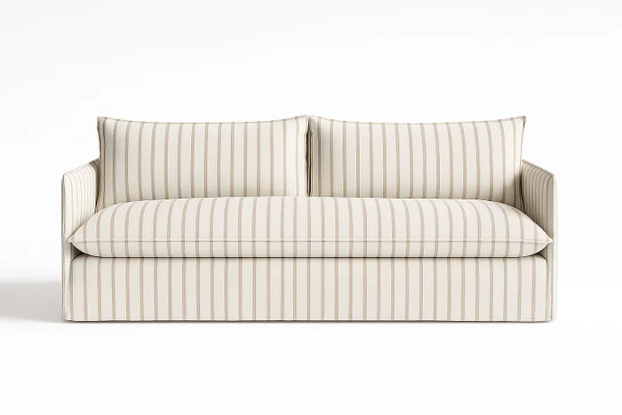 Sofá con funda a rayas en Multicolor - Sillones y sofás, Uruguay | Pieza Clave, vista 7