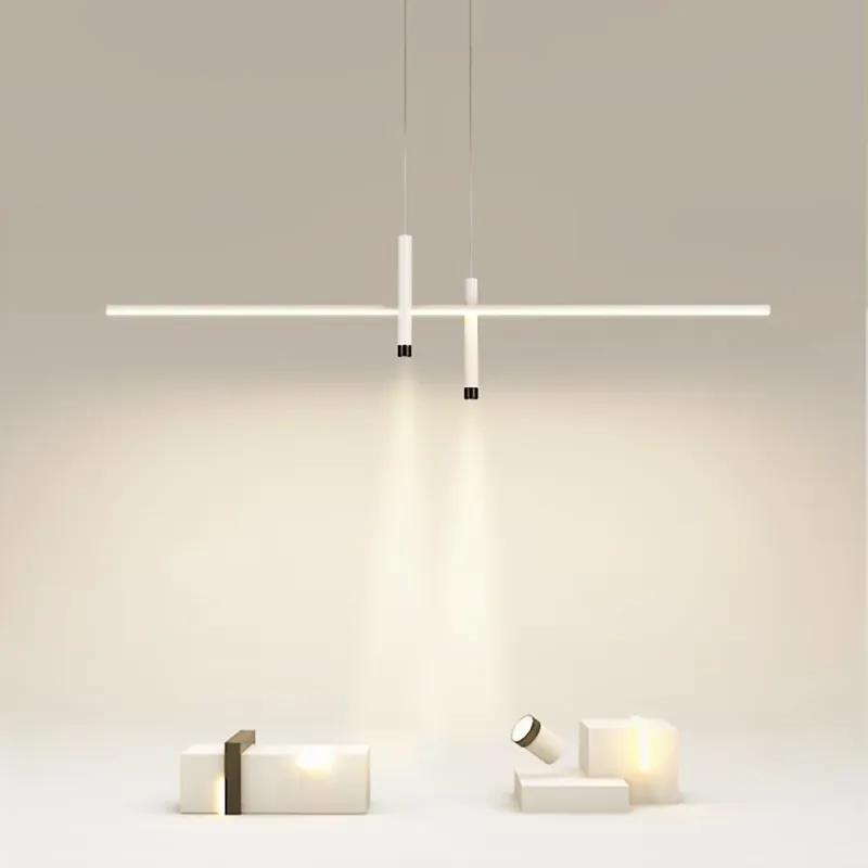 LUMINARIA MIES WHITE en Blanco - Lámparas colgantes, Uruguay | Berlina Store