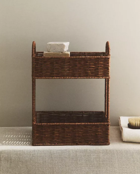 MUEBLE ALMACENAJE PLÁSTICO RECICLADO en Marrón - Aparadores y recibidores, Uruguay | Zara Home