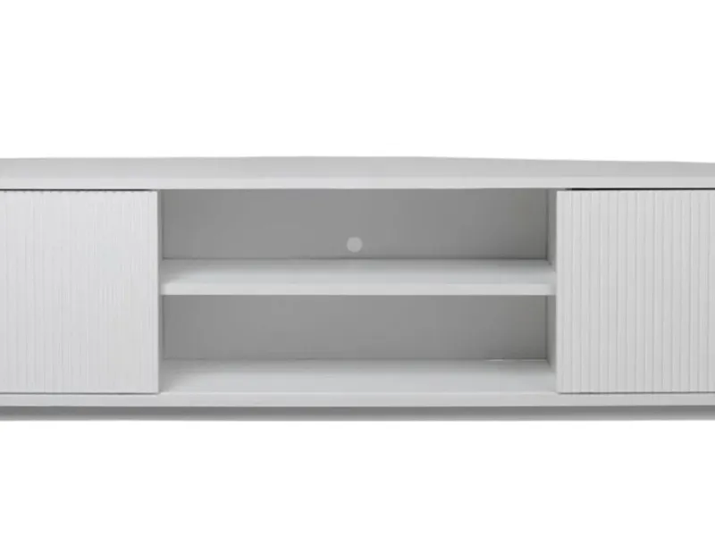 Rack SPACE Blanco 2.00 m en Blanco - Muebles para TV, Uruguay | Finkel