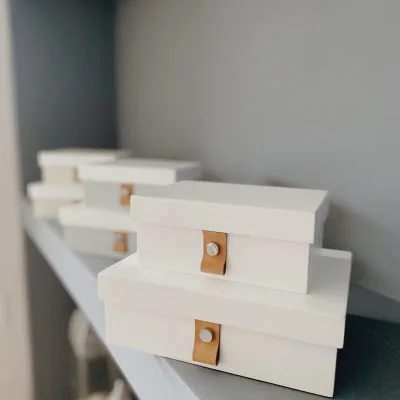 Kit de cajas blanca en Blanco - Decoración, Uruguay | Dreams On Time, vista 8