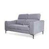 Sofá Hashtag - Tela Microfibra - 2 cuerpos - 6686-7 Gris en Gris - Sillones y sofás, Uruguay | NYR, vista 1 de 7