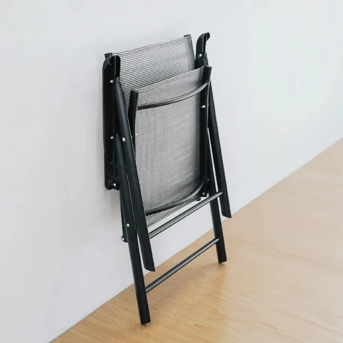 Silla de Textilita con apoyabrazos en Gris - Sillas, Uruguay | Ecowood, vista 3