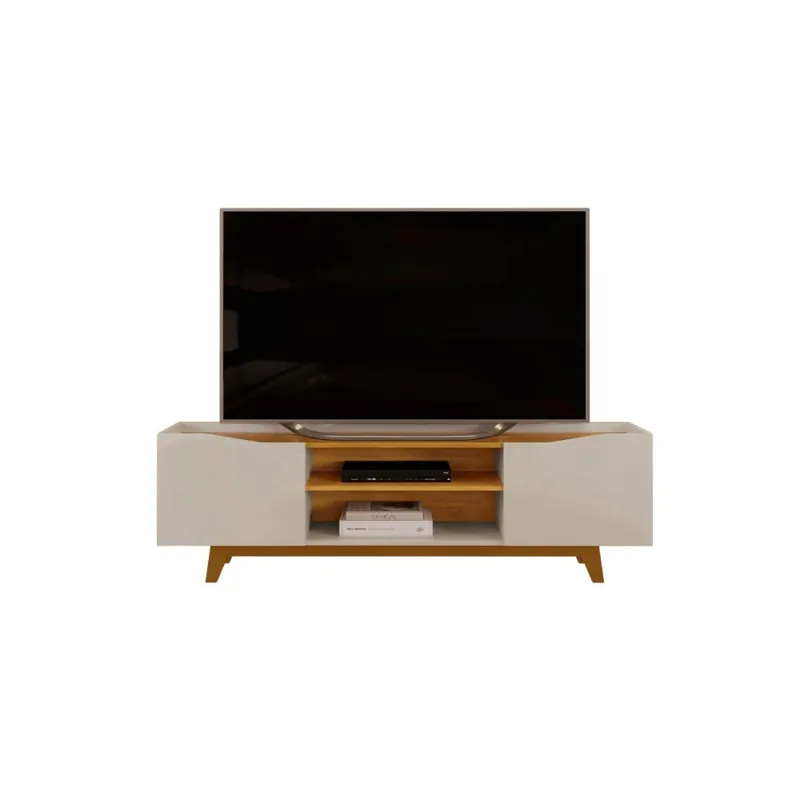 Rack para TV Age - Terminación Bali/Cedro en Madera natural - Muebles para TV, Uruguay | Ecowood