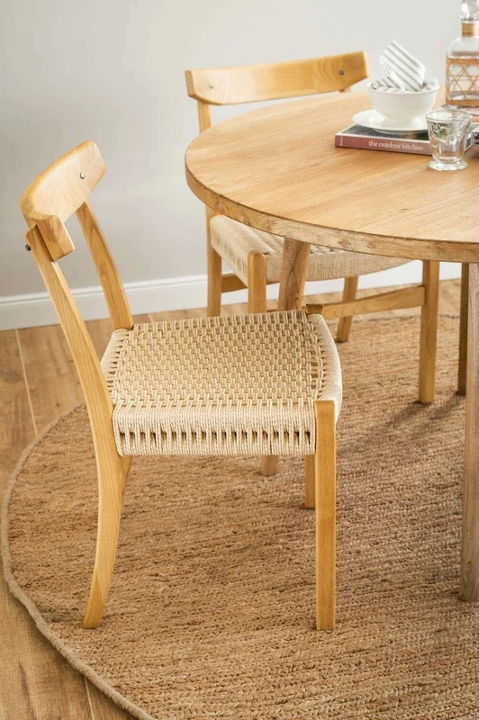 MESA COMEDOR NORDICA - OLMO NATURAL - 1.20 MTS en Madera natural - Mesas de comedor, Uruguay | La Iberica, vista 9