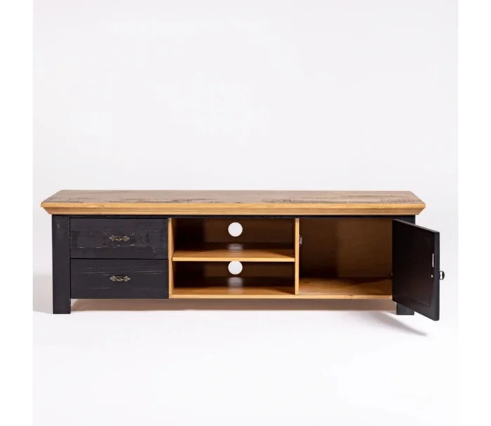 Rack Tv Sunrise 1 Puerta 2 Cajones 1.50 en Multicolor - Muebles para TV, Uruguay | Albanés, vista 2