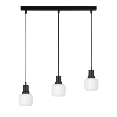 Luminaria Colgante Decorativa Pirce Small X3 en Blanco - Lámparas colgantes, Uruguay | Serlux