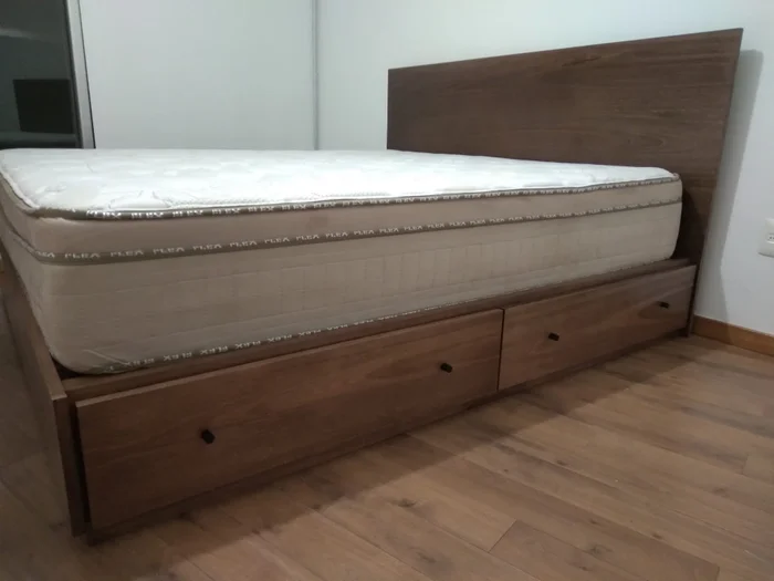 Cama Melania en Madera natural - Dormitorio, Uruguay | Tree House Deco, vista 6